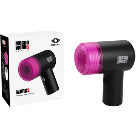 MACHO WORK 2 Multi Function Glans Massager by Shots Toys