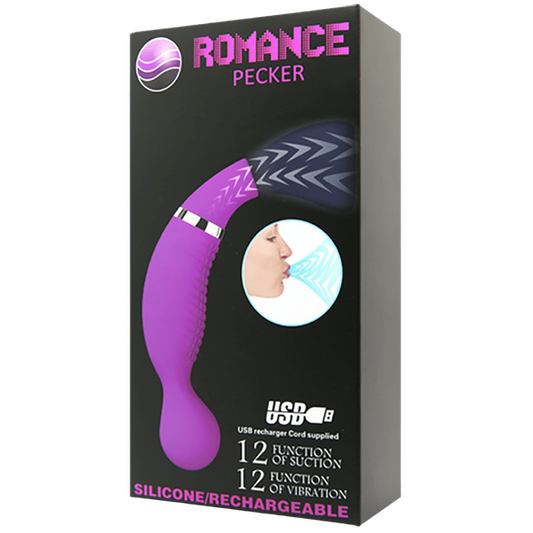 Baile Romance Pecker Rechargeable Clitoral Stimulator - Clit Ticklers and Pulsators