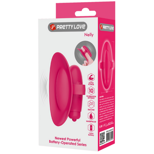 Baile Nelly Ribbed Silicone Finger Massager - Finger and Tongue Vibrators