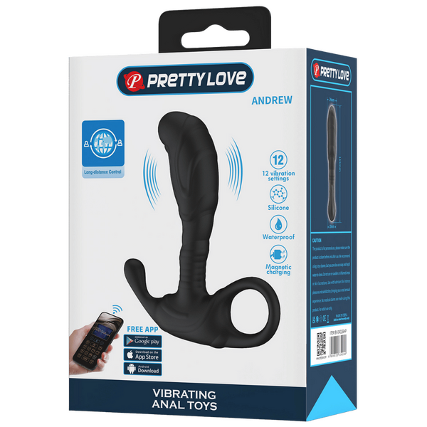 Baile Andrew App Control Vibrating Prostate Massager - Prostate Toys