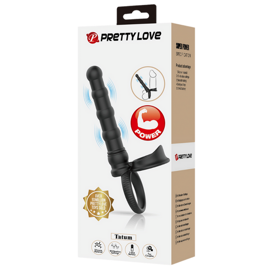 Baile Tatum Vibrating Cock Ring with Anal Probe - Vibrating Cock Rings