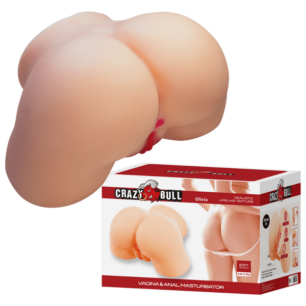Baile Olivia Realistic Texture Vagina & Anal Masturbator - Masturbators and Strokers