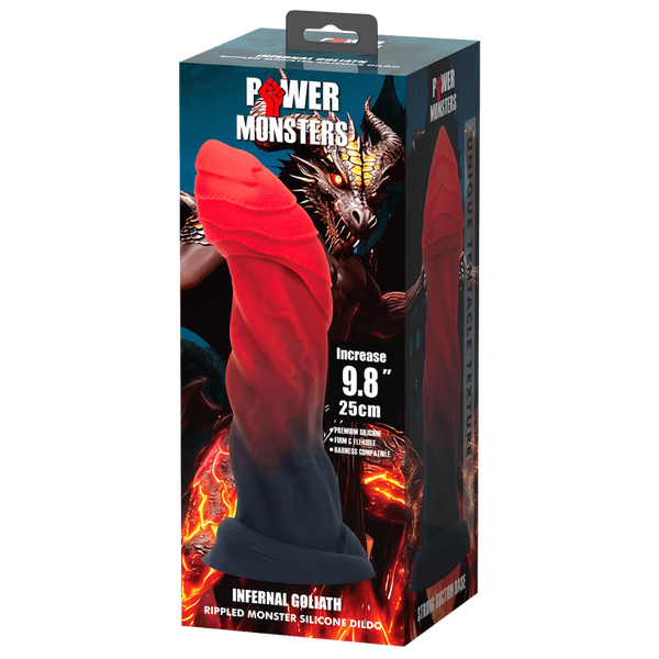 Baile Infernal Goliath 9.8 Iinch Realistic Creature Dildo - Realistic Dildos