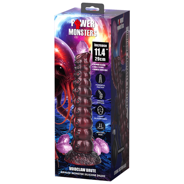 Baile Voidclaw Brute 11.4 Inch Suction Cup Infaltable Dildo - Realistic Dildos