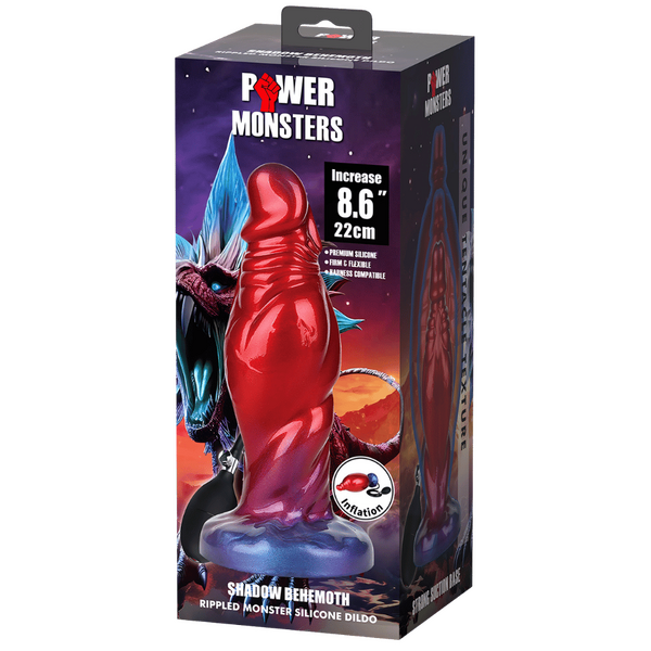 Baile Shadow Behemoth 8.6 Inch Inflatable Monster Dildo - Realistic Dildos