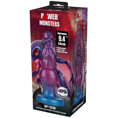Baile Rift Titan 9.4 Inch Inflatable Monster Silicone Dildo - Realistic Dildos