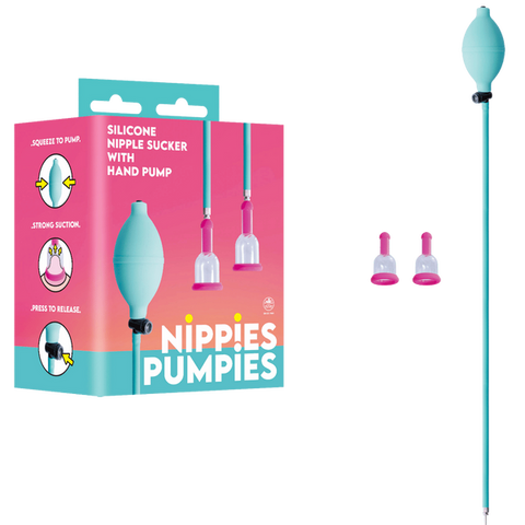Nanma Nippies Pumpies Silicone Nipple Sucker - Breast and Nipple Toys