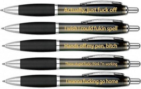 Hott Products Outrageous Novelty Office Pens