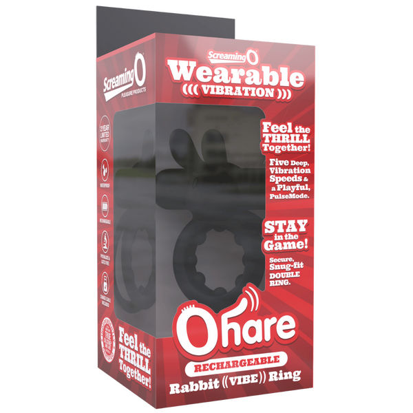 Screaming O Ohare Rechargeable Vibrating Cock Ring - Vibrating Cock Rings