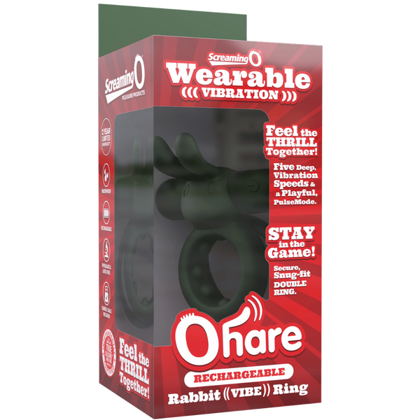 Screaming O Ohare Rechargeable Vibrating Cock Ring - Vibrating Cock Rings