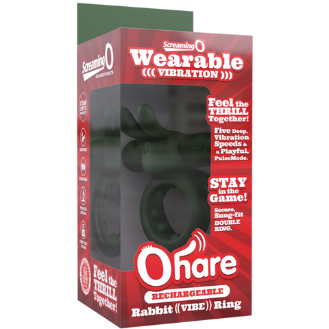 Screaming O Ohare Rechargeable Vibrating Cock Ring - Vibrating Cock Rings