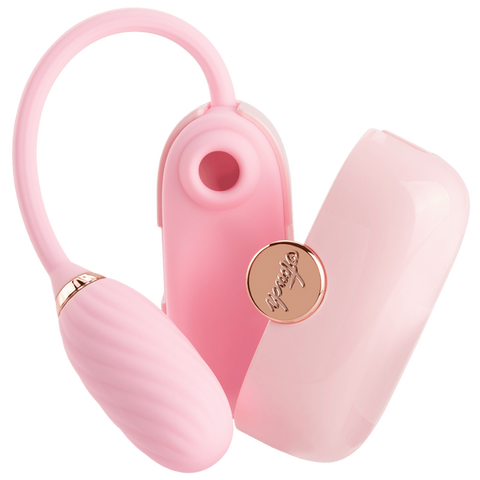LOUIS 13 Modes Suction Vibrating Massager by Shots Toys