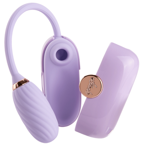LOUIS 13 Modes Suction Vibrating Massager by Shots Toys