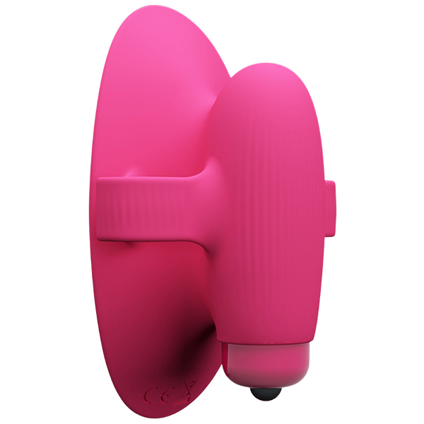 Baile Nelly Ribbed Silicone Finger Massager - - Finger and Tongue Vibrators