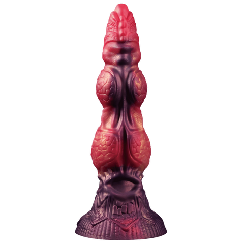 Baile Savage Beastlord 9.4 Inch Rippled Silicone Dildo - Realistic Dildos