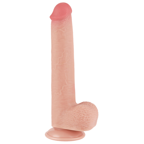9 Inch Sliding Skin Realistic TPE Dong by Lovetoy