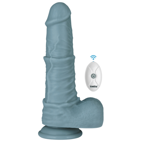 11 Inch Remote Thrusting Vibrating Silicone Dildo by Lovetoy