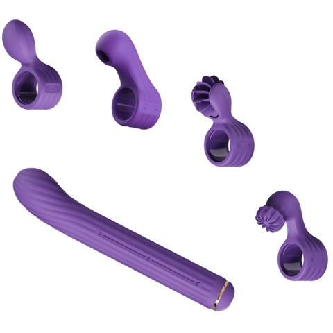 MAGIC STICK S1 Plus 4-in-1 Rabbit Vibrator by Shots Toys