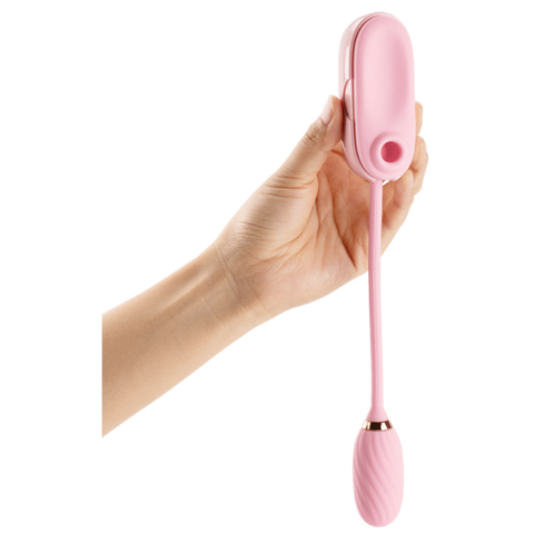 LOUIS 13 Modes Suction Vibrating Massager by Shots Toys