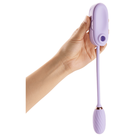 LOUIS 13 Modes Suction Vibrating Massager by Shots Toys