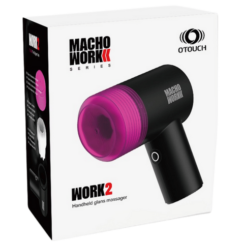 MACHO WORK 2 Multi Function Glans Massager by Shots Toys