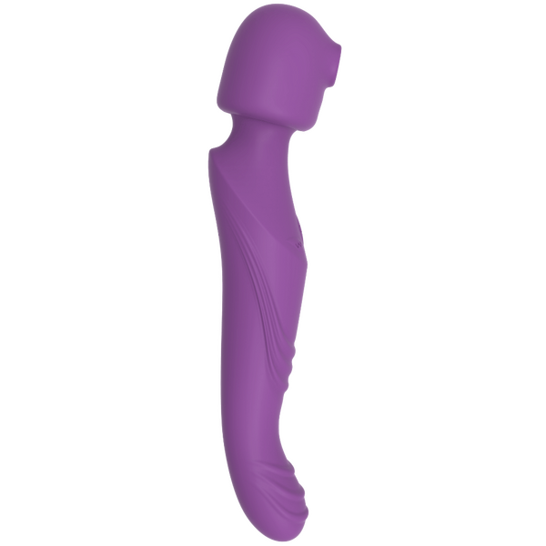 La Viva Tapping and Vibrating Body Wand Massager - Purple - Body Wands