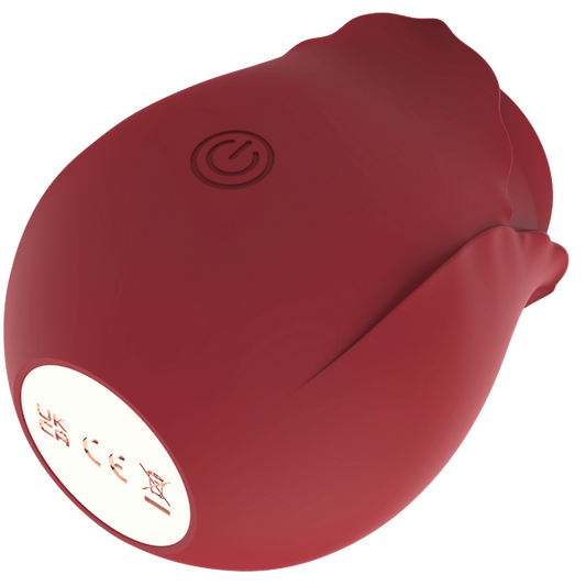 La Viva Rose Petal Tapping Clitoral Stimulator XL - Clit Ticklers and Pulsators