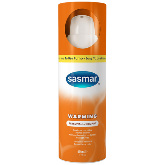 Sasmar Warming Water Based Personal Lubricant 60ml - Water Based Lubes