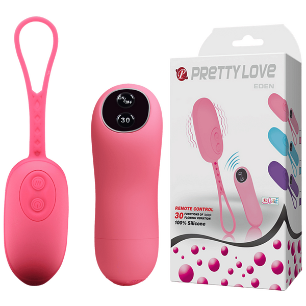 Baile Eden Remote Control Egg Vibrator - - Love Eggs and Kegel Exercisers