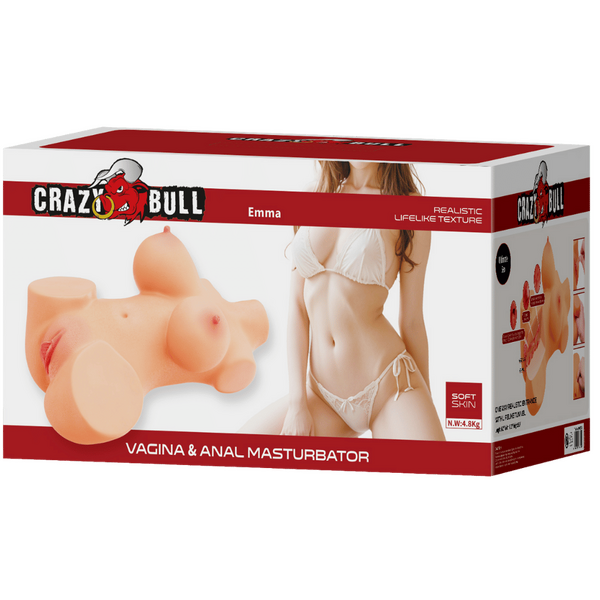 Baile Emma Realistic Vagina and Anal Masturbator - Masturbators and Strokers