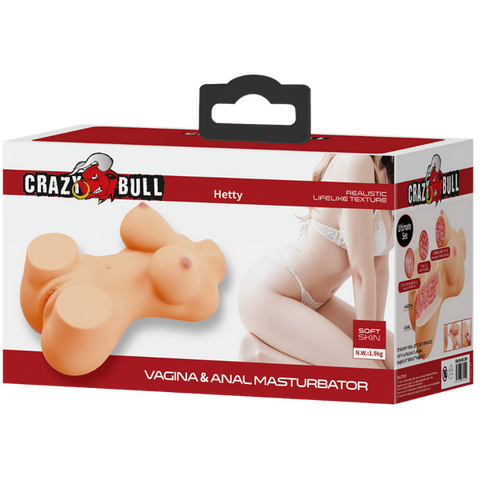 Baile Hetty Realistic Anal and Vagina Masturbator - Masturbators and Strokers
