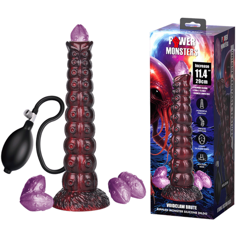 Baile Voidclaw Brute 11.4 Inch Suction Cup Infaltable Dildo - Realistic Dildos