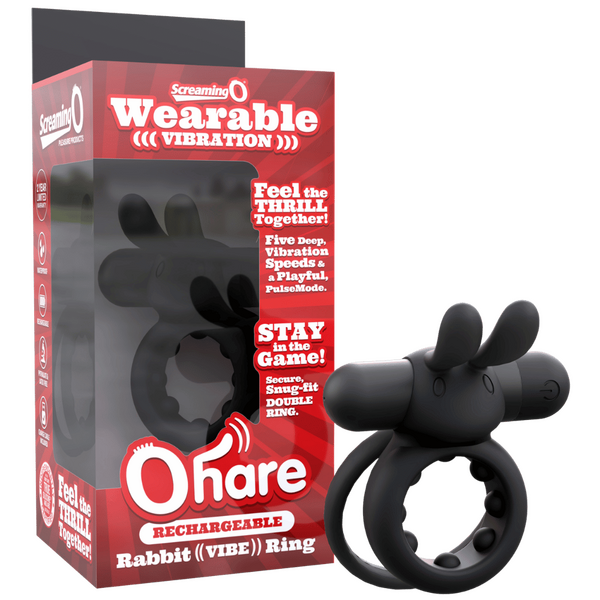 Screaming O Ohare Rechargeable Vibrating Cock Ring - Vibrating Cock Rings
