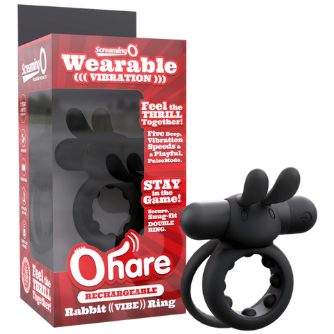 Screaming O Ohare Rechargeable Vibrating Cock Ring - Vibrating Cock Rings