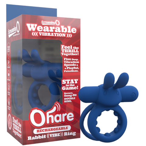 Screaming O Ohare Rechargeable Vibrating Cock Ring - Vibrating Cock Rings