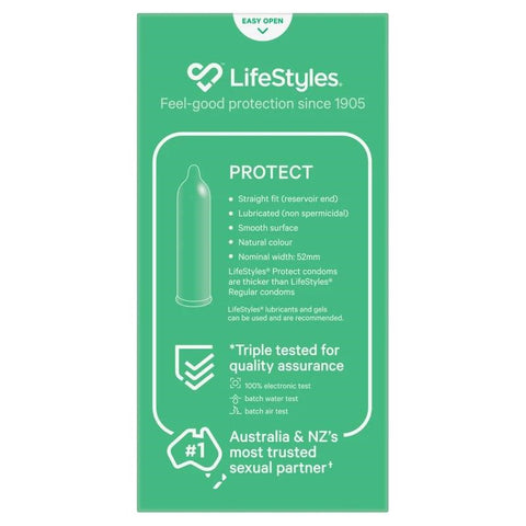 LIFESTYLES PROTECT CONDOMS 10 PACK