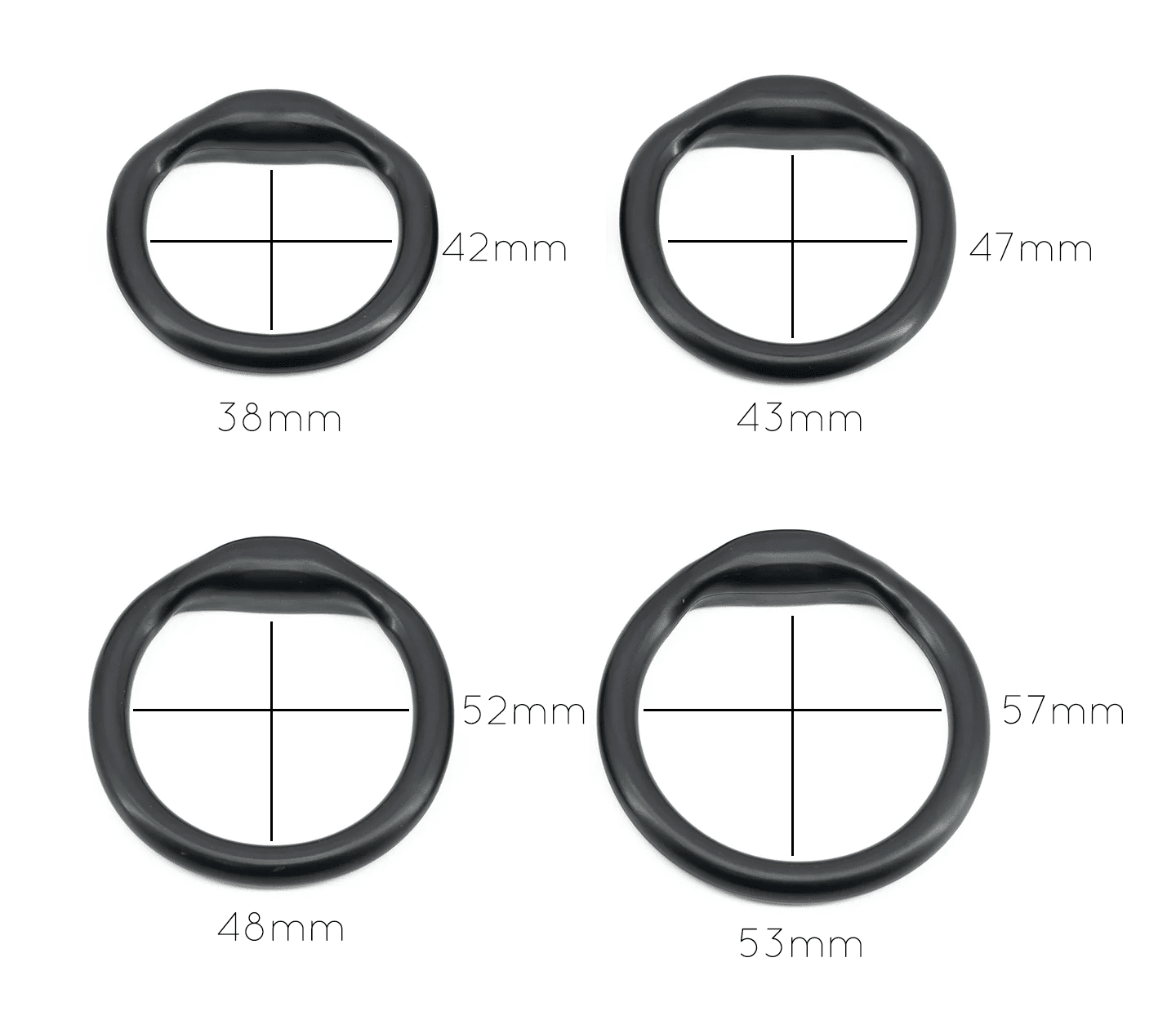 Love In Leather Micro Cock Cage with Urethral Opening - - Male Chastity