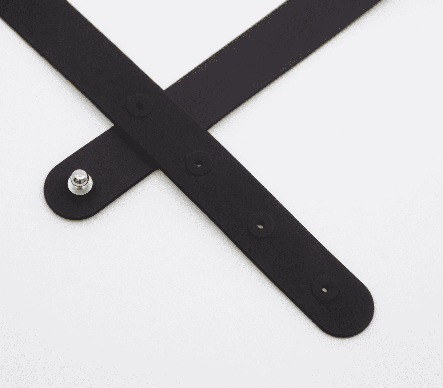 Love In Leather Fetish Play Silicone BITCH Collar - - Collars and Leads