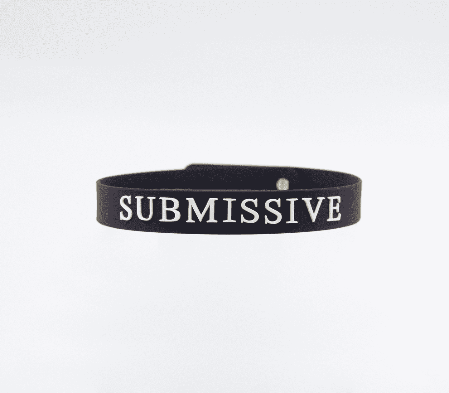 Love In Leather Silicone SUBMISSIVE BDSM Collar - Default Title - Collars and Leads