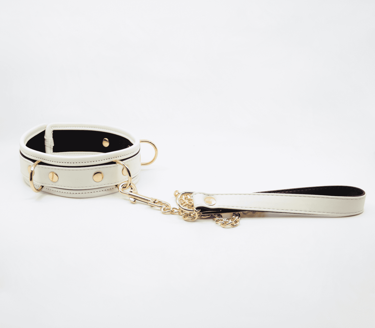 Love In Leather Glow in the Dark Collar & Lead Set - - Collars and Leads