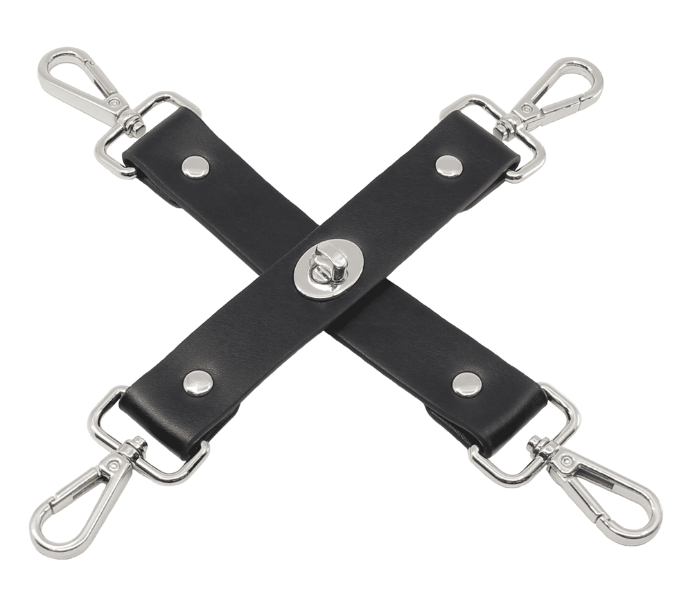 Love In Leather Bondage Play Hogtie Piece - - Cuffs And Restraints
