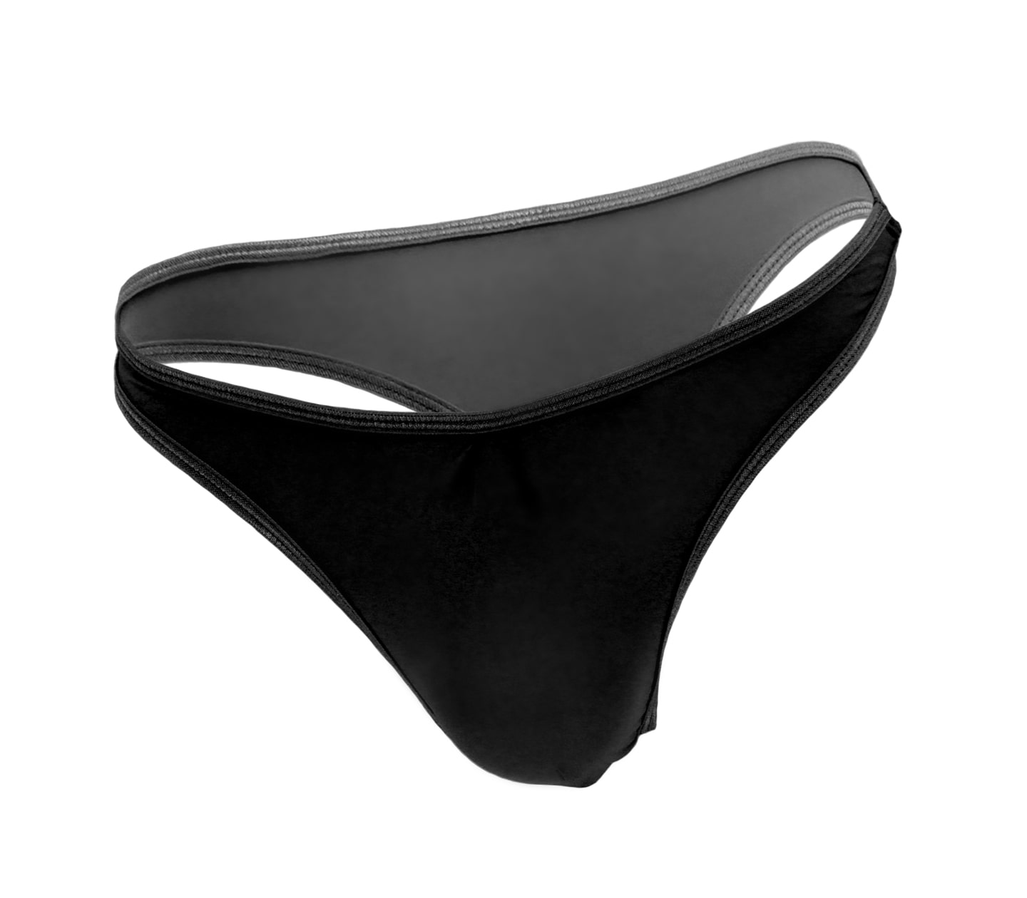 Love In Leather Plain Mens Lycra G-String S/M - - Jocks and G-Strings