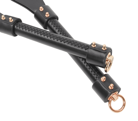Love In Leather Pointed BDSM Slapper Paddle - Paddles And Slappers