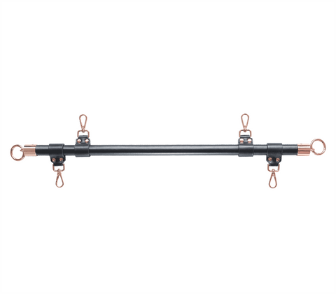 Love In Leather Faux Leather BDSM Bar Shackle - Spreaders and Hangers