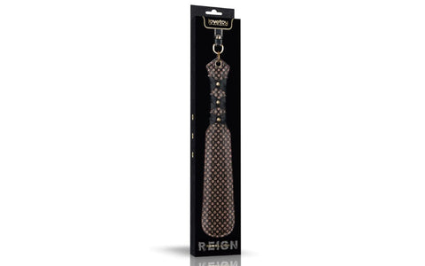 Lovetoy 23.5 Inches PU Leather Rebellion Reign Flogger
