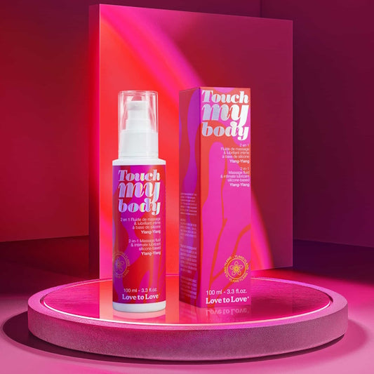 LOVE TO LOVE Touch My Body Massage & Lubricant Ylang Ylang - Massage Oils and Lubricants
