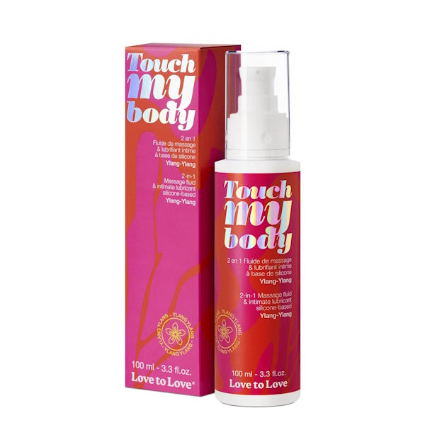 LOVE TO LOVE Touch My Body Massage & Lubricant Ylang Ylang - - Massage Oils and Lubricants