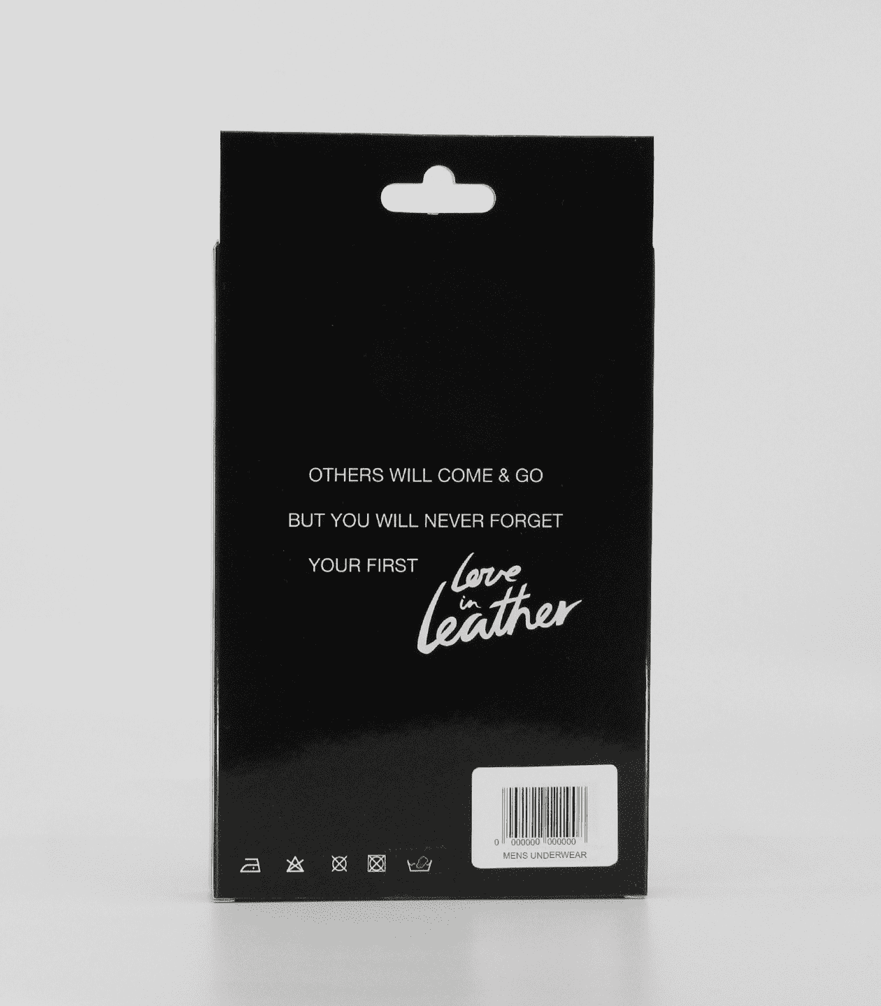 Love In Leather Mens Wet Look Front Pocket Underwear - - His Fetish