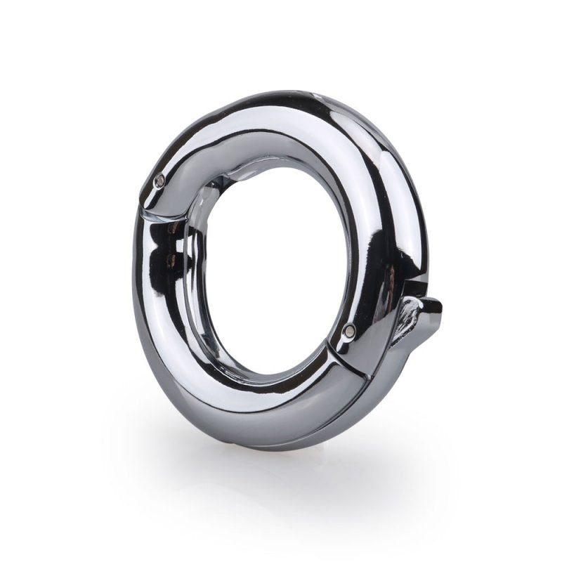 Clip Cock & Ball Metal Ring - - Cock Rings