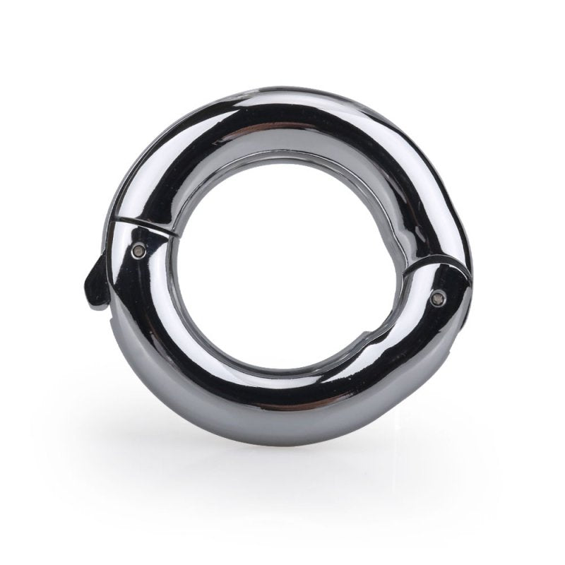 Clip Cock & Ball Metal Ring - - Cock Rings